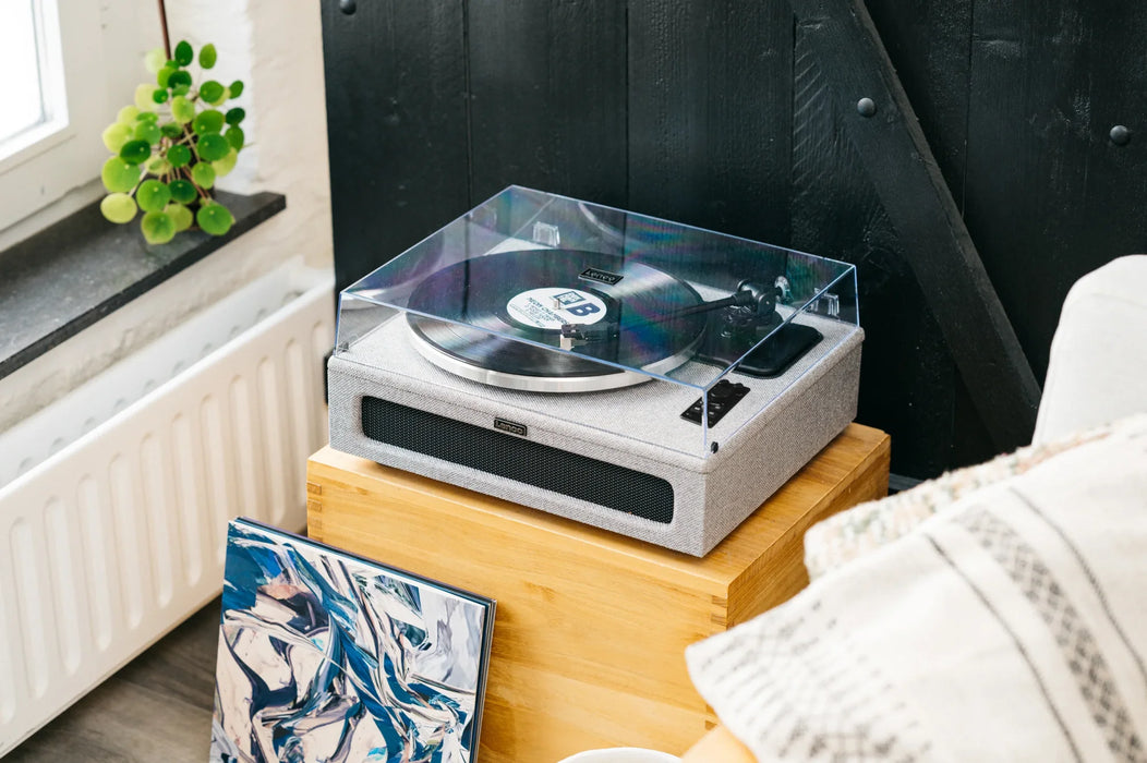 LENCO LS-440 Record Player with Built-in Speakers - Turntable