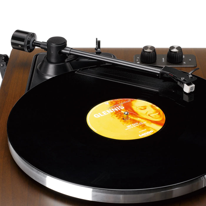 LENCO LS-470 Record Player with Built-in Speakers - Turntable
