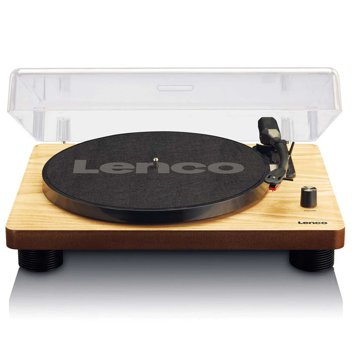 LENCO LS-50 Record Player with Built-in Speakers - Wood - Turntable