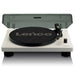 LENCO LS-50 Record Player with Built-in Speakers - Grey - Turntable