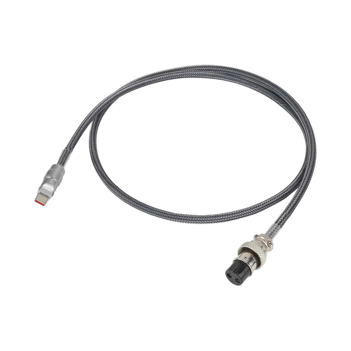 LHY Premium Series DC Power Cable - Aviation 2-pin > USB C / 1.0m - Cable