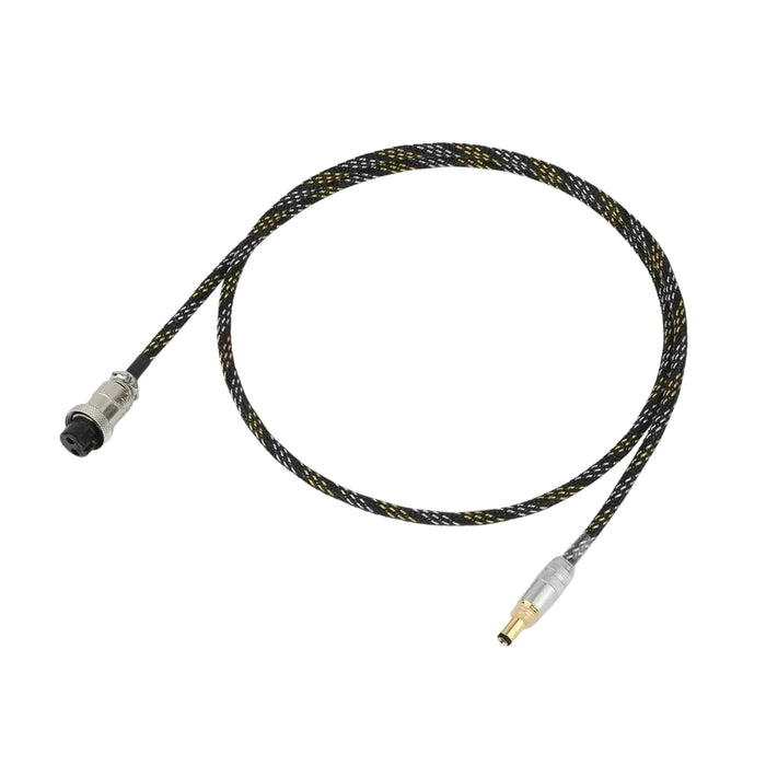 LHY Ultimate Series DC Power Cable - 0.75m / Aviation 2-pin to 5.5 × 2.1mm - Cable