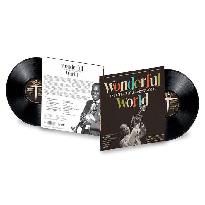 Louis Armstrong - Wonderful World: The Best of Louis Armstrong - 12inch Vinyl LP - Music