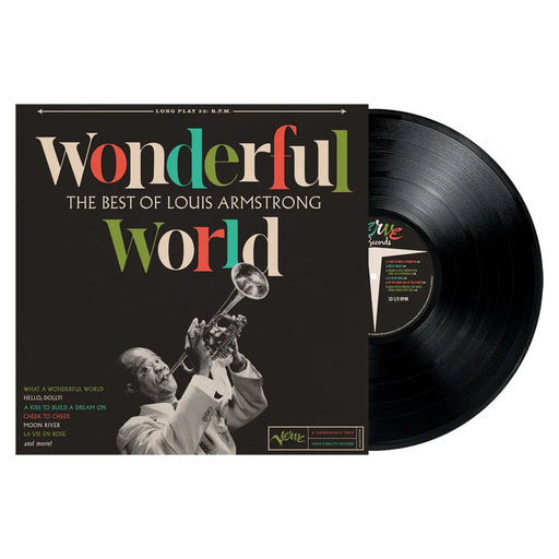 Louis Armstrong - Wonderful World: The Best of Louis Armstrong - 12inch Vinyl LP - Music