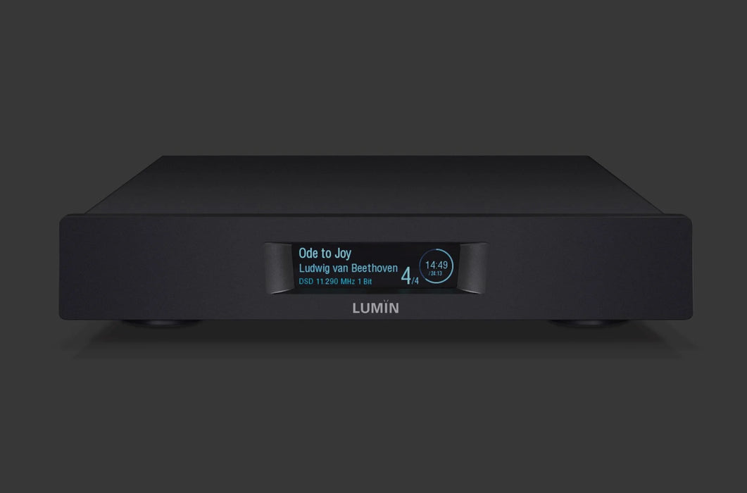 Lumin D3 - Hi-Res Network Music Streamer DAC Preamplifier - The Audio Co.