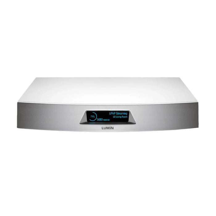 Lumin L2 Music Server & Audio-grade Switch - Silver / No Internal Storage - Streamer