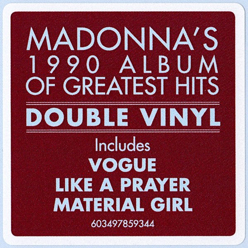 Madonna - The Immaculate Collection - The Audio Co.