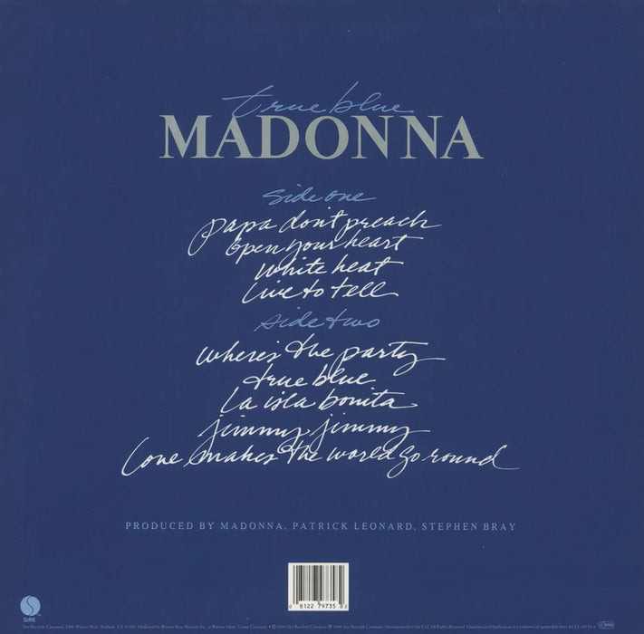 Madonna - True Blue [Limited Edition] - 180g Vinyl LP - Music