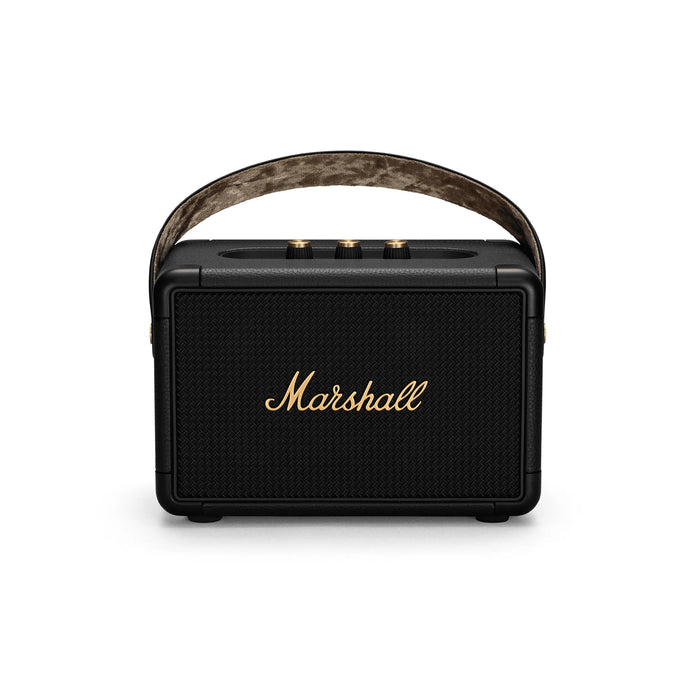 Marshall Kilburn II - Black and Brass - Wireless Portable Speaker