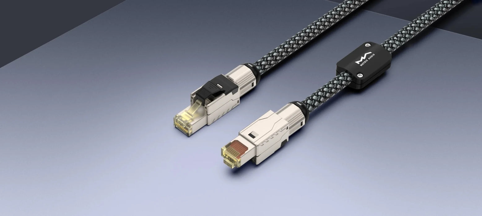 Cable Matrix Matrix Audio CAT6A Network Patch Cord — The Audio Co.