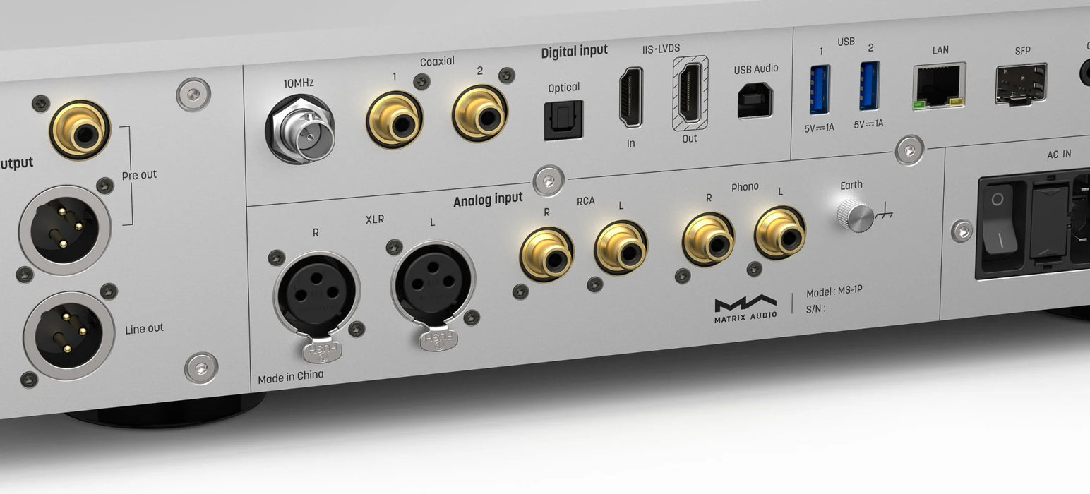 Matrix Audio MS-1 Music Streamer The Audio Co.