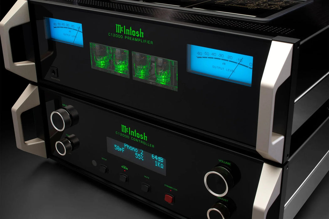 McIntosh C12000 Audiophile Vacuum Tube Preamplifier - The Audio Co.