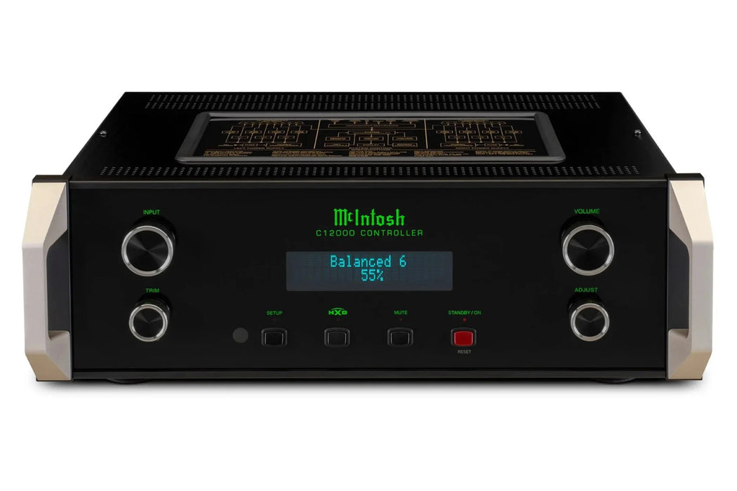 McIntosh C12000 Audiophile Vacuum Tube Preamplifier - The Audio Co.