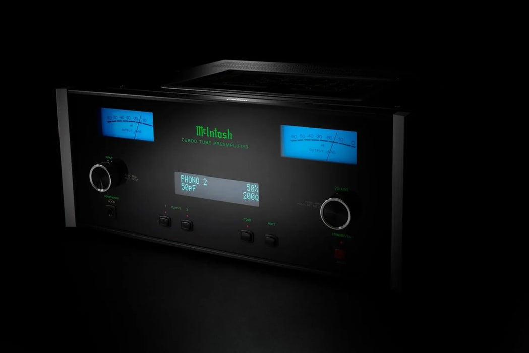 McIntosh C2800 Audiophile Vacuum Tube Preamplifier - The Audio Co.