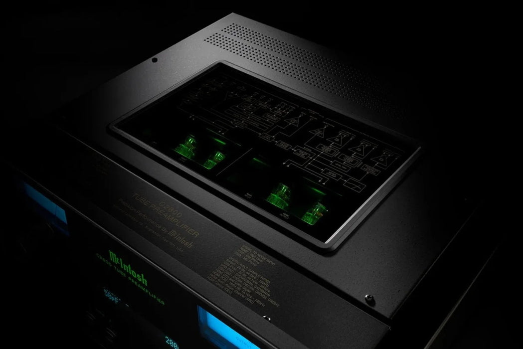 McIntosh C2800 Audiophile Vacuum Tube Preamplifier - The Audio Co.