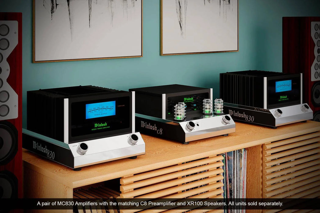 McIntosh C8 - Audiophile Vacuum Tube Preamplifier - The Audio Co.