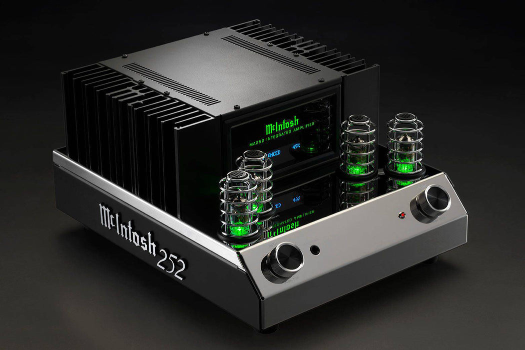 McIntosh MA252 - Audiophile Integrated Hybrid Tube Amplifier - The Audio Co.