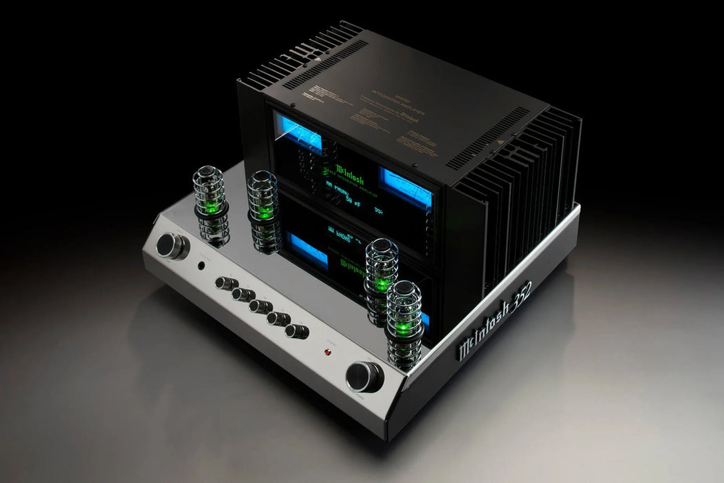 McIntosh MA352 - Audiophile Integrated Hybrid Tube Amplifier - The Audio Co.