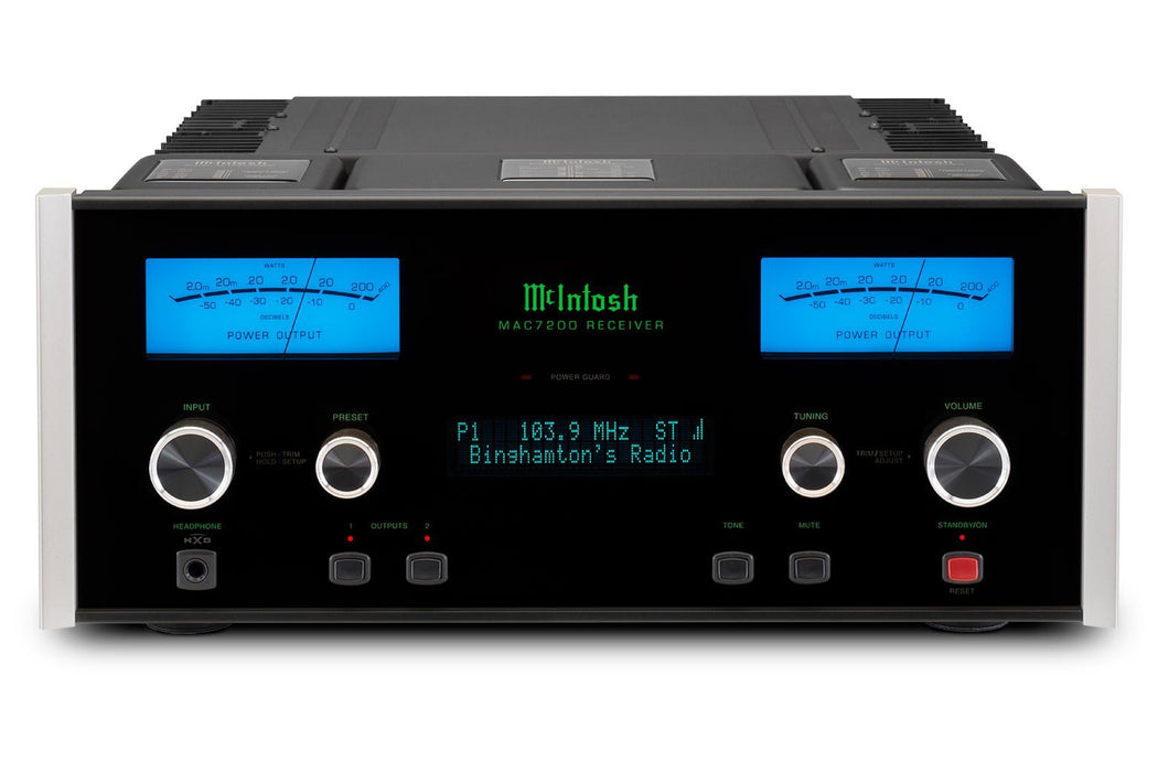 McIntosh MAC7200 - Audiophile Stereo Receiver - The Audio Co.