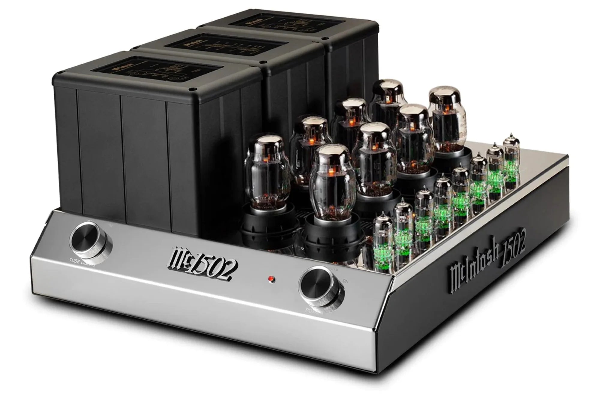 McIntosh MC1502 Audiophile Stereo Vacuum Tube Power — The Audio Co.