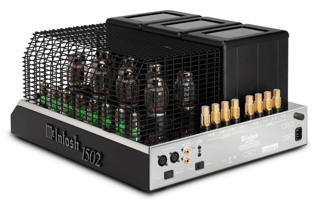 McIntosh MC1502 Audiophile Stereo Vacuum Tube Power Amplifier - The Audio Co.