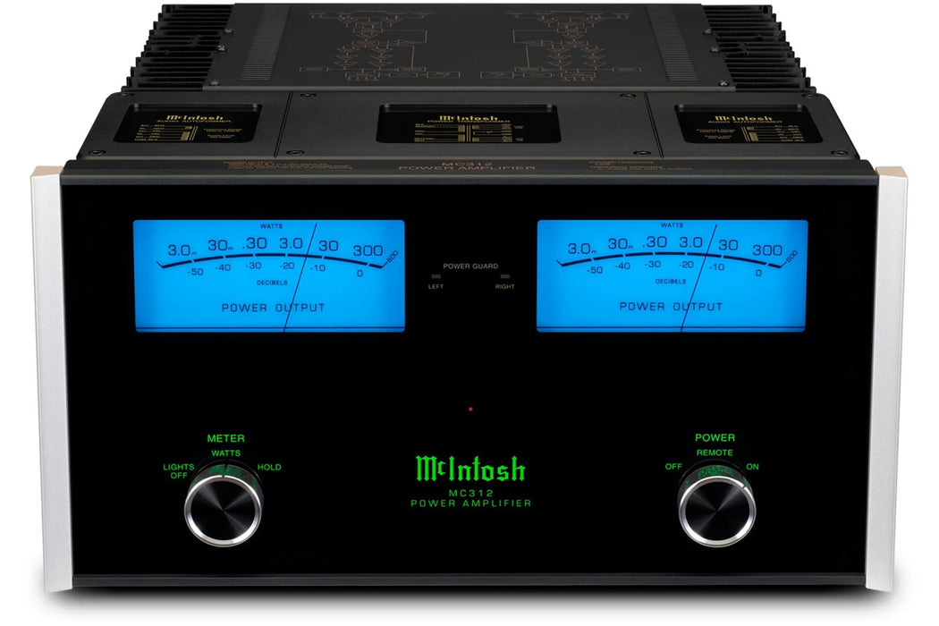 McIntosh MC312 Audiophile Stereo Power Amplifier - The Audio Co.