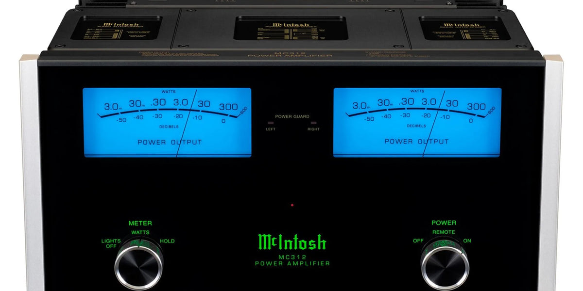 McIntosh MC312 Audiophile Stereo Power Amplifier — The Audio Co