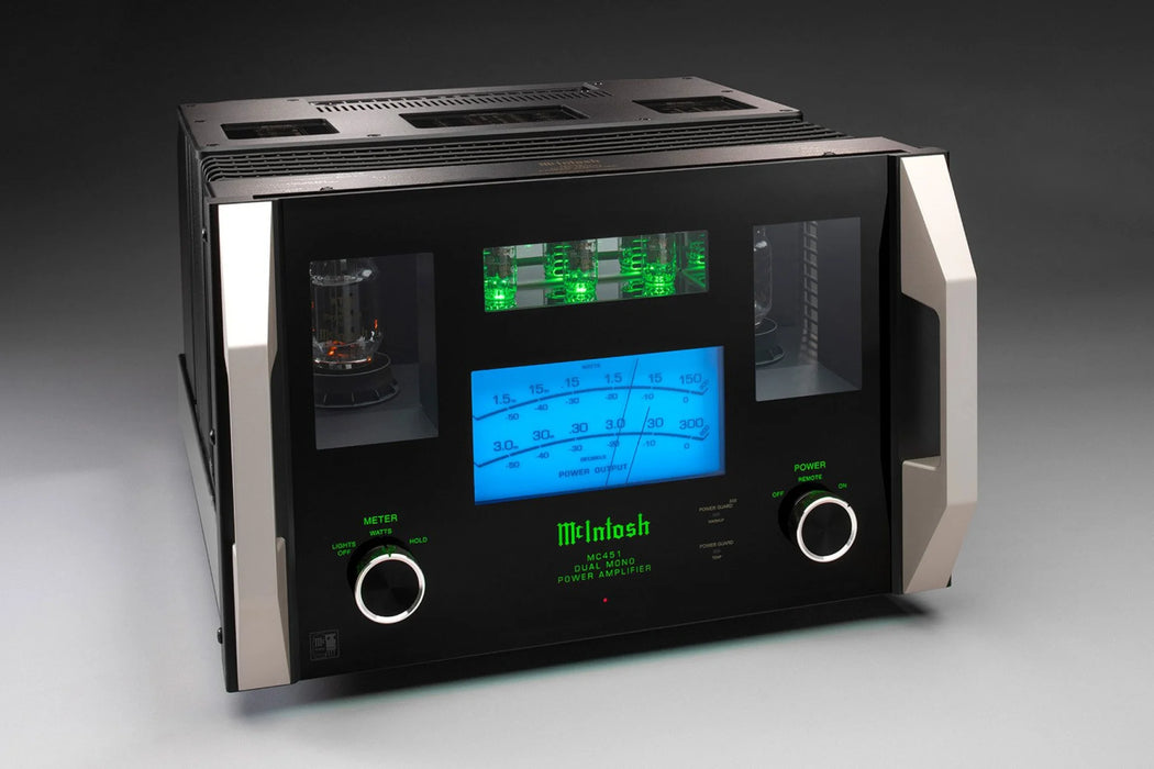 McIntosh MC451 Audiophile Vacuum Tube Monoblock Power Amplifier - The Audio Co.