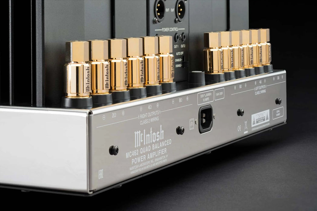 McIntosh MC462 Audiophile Stereo Power Amplifier - The Audio Co.