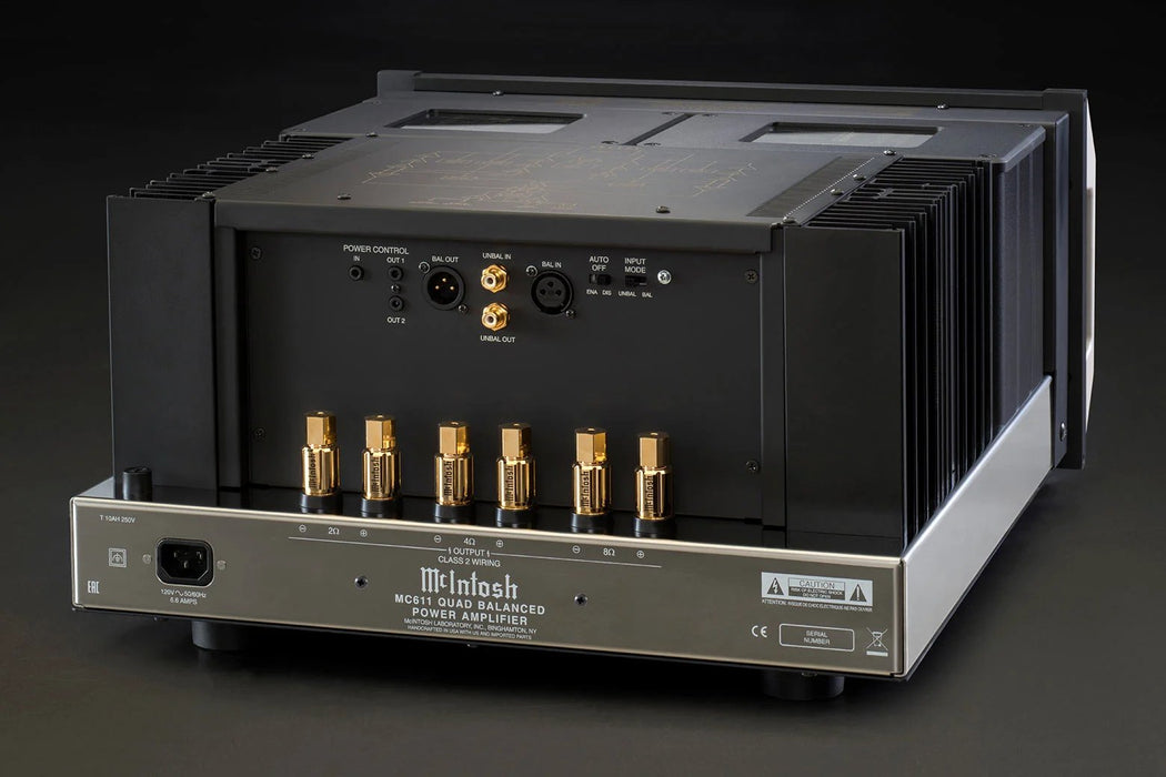 McIntosh MC611 Audiophile Monoblock Power Amplifier - The Audio Co.