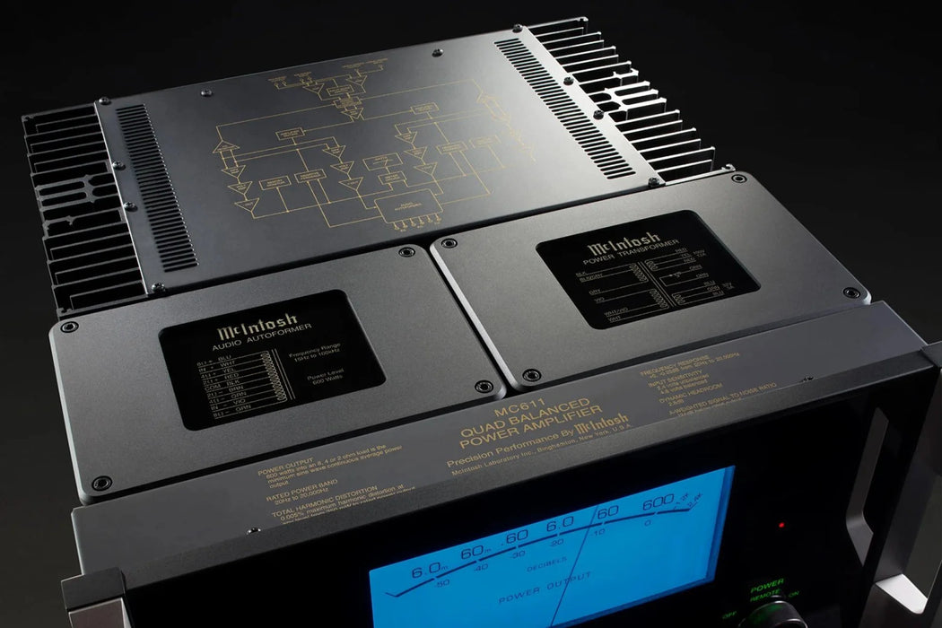 McIntosh MC611 Audiophile Monoblock Power Amplifier - The Audio Co.