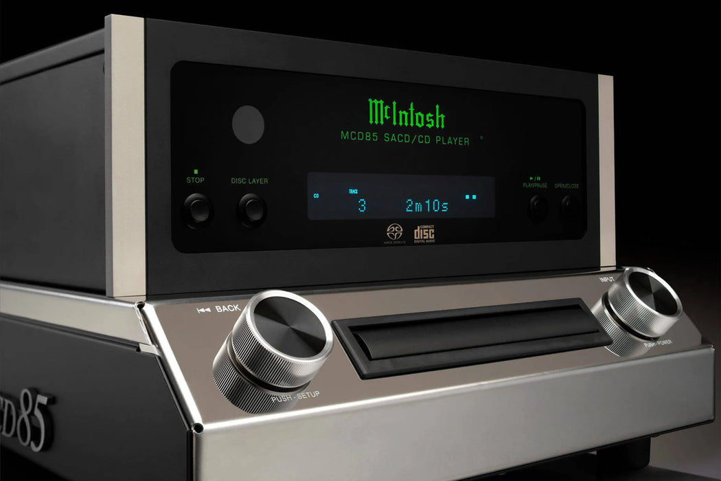 McIntosh MCD85 - Audiophile SACD/CD Player - The Audio Co.