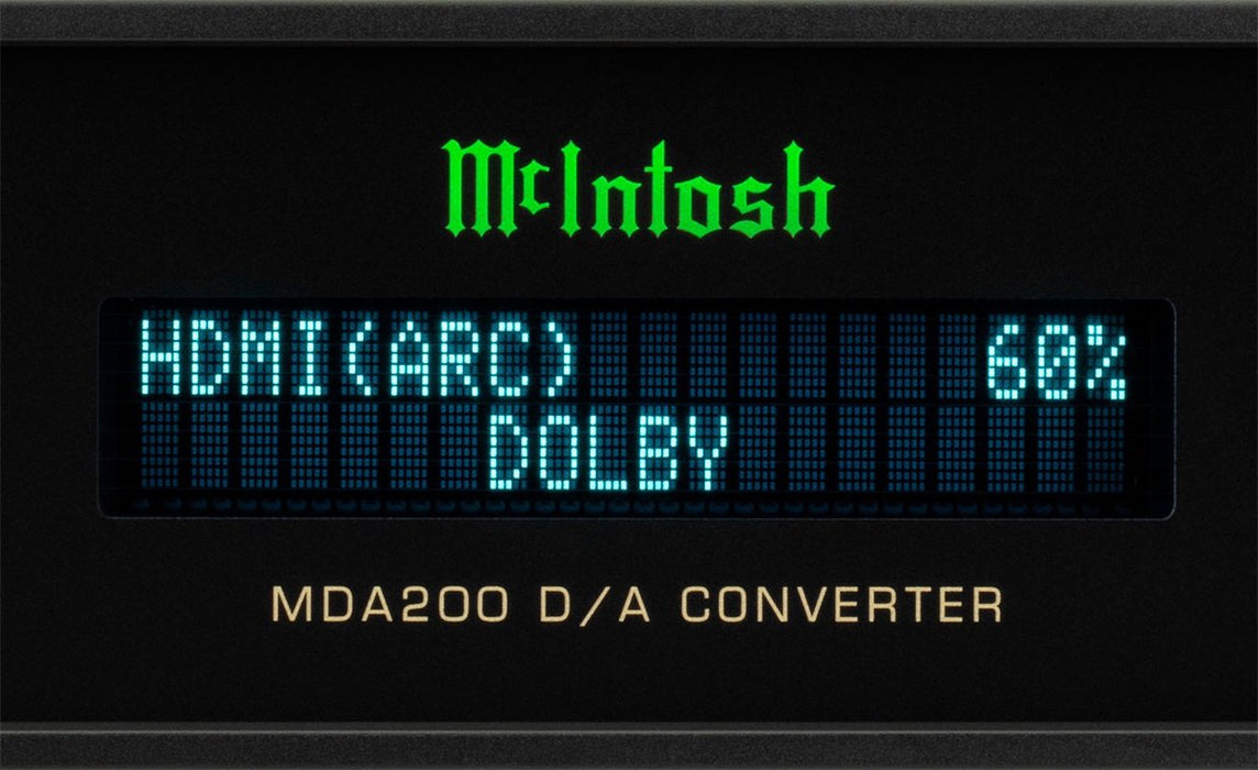 McIntosh MDA200 D/A Converter - The Audio Co.