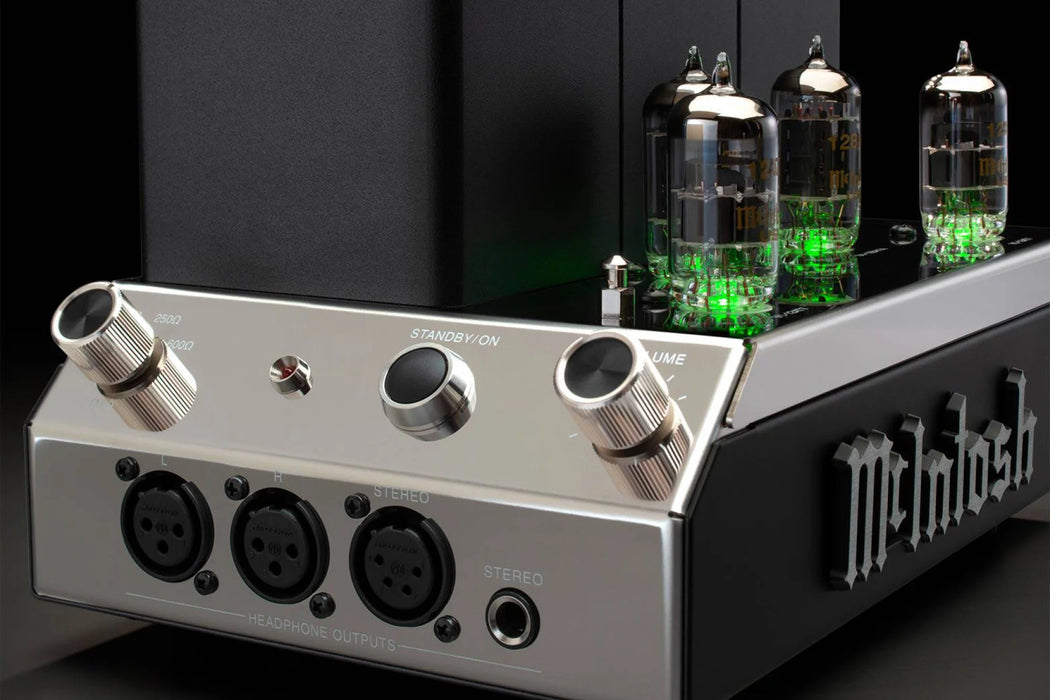 McIntosh MHA200 - Audiophile Headphone Vacuum Tube Amplifier - The Audio Co.