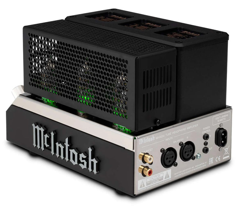 McIntosh MHA200 - Audiophile Headphone Vacuum Tube Amplifier - The Audio Co.