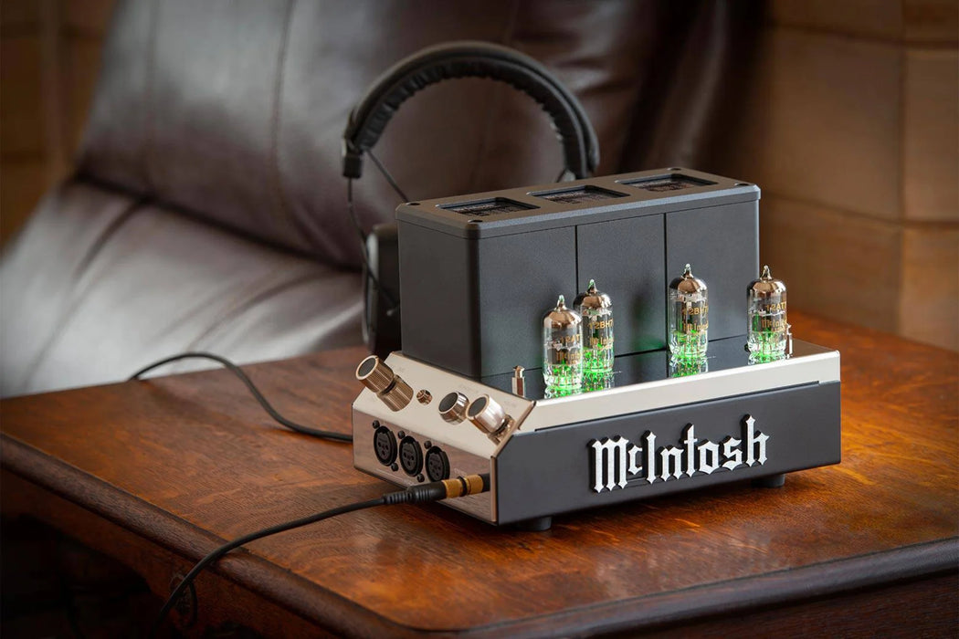 McIntosh MHA200 - Audiophile Headphone Vacuum Tube Amplifier - The Audio Co.