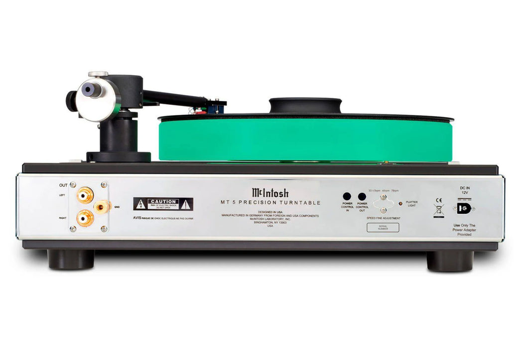 McIntosh MT5 - Precision Turntable - The Audio Co.