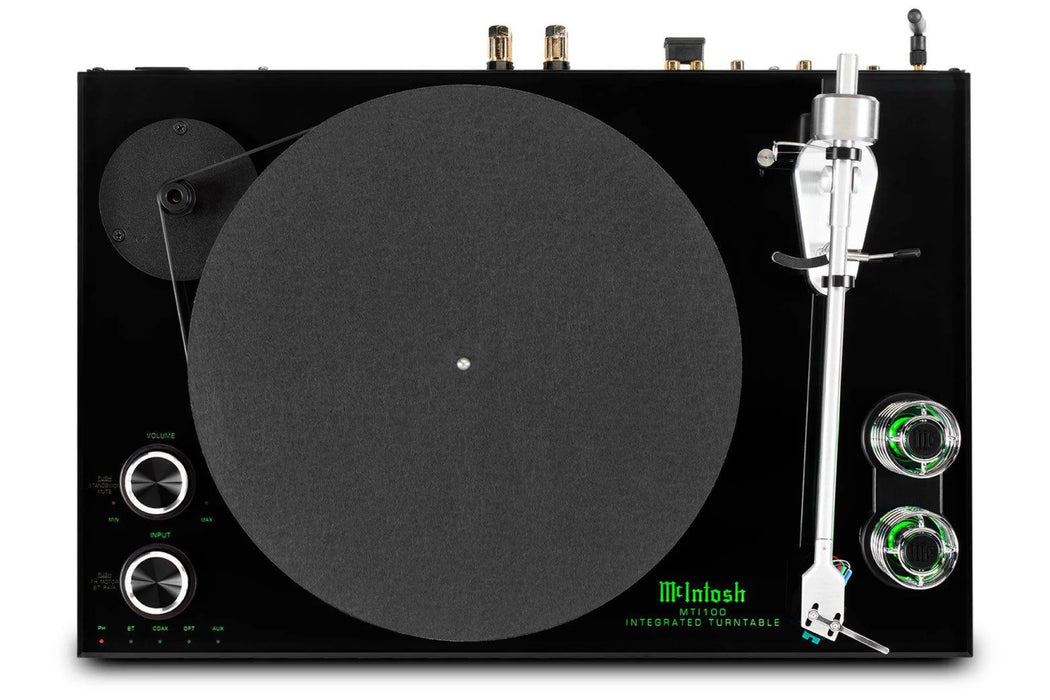 McIntosh MTI100 - Audiophile Integrated All-in-One Turntable Amplifier - The Audio Co.