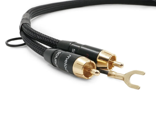 Melodika Purple Black Edition Phono Interconnect Cable - 2.0m [Pair] - Cable