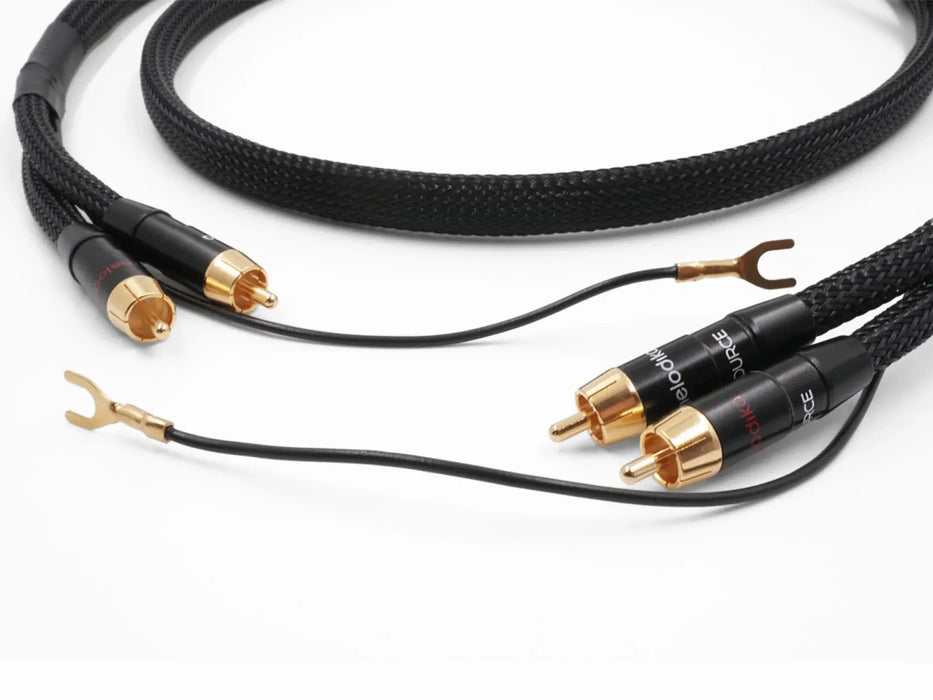 Melodika Purple Black Edition Phono Interconnect Cable - Cable