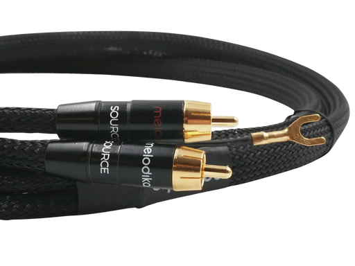 Melodika Purple Black Edition Phono Interconnect Cable - Cable
