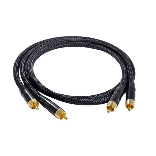 Melodika Purple Black Edition RCA Interconnect Cable - 1.0m [Pair] - Cable
