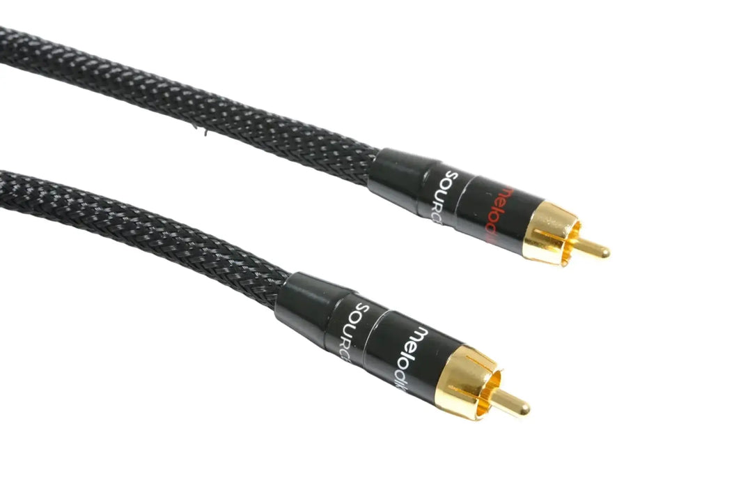 Melodika Purple Black Edition RCA Interconnect Cable - Cable