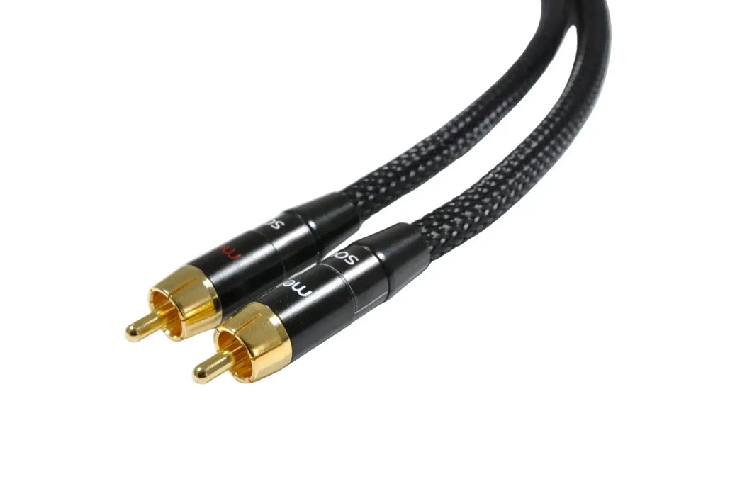 Melodika Purple Black Edition RCA Interconnect Cable - Cable
