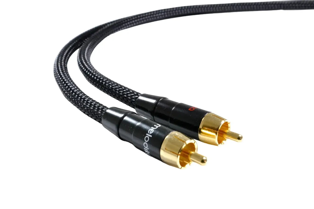 Melodika Purple Black Edition RCA Interconnect Cable - Cable