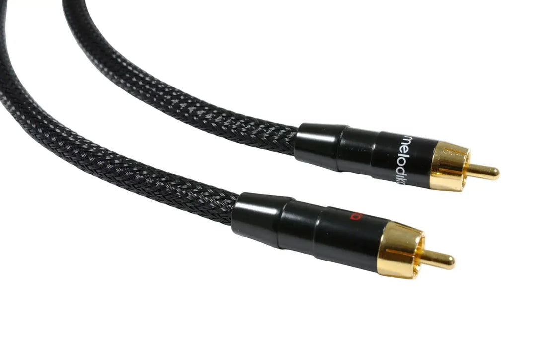 Melodika Purple Black Edition RCA Interconnect Cable - Cable