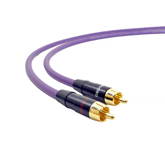 Melodika Purple RCA Interconnect Cable - Cable