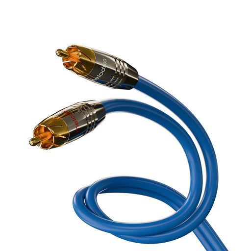 Melodika Sky Blue RCA Interconnect Cable - Cable