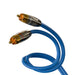 Melodika Sky Blue RCA Interconnect Cable - Cable