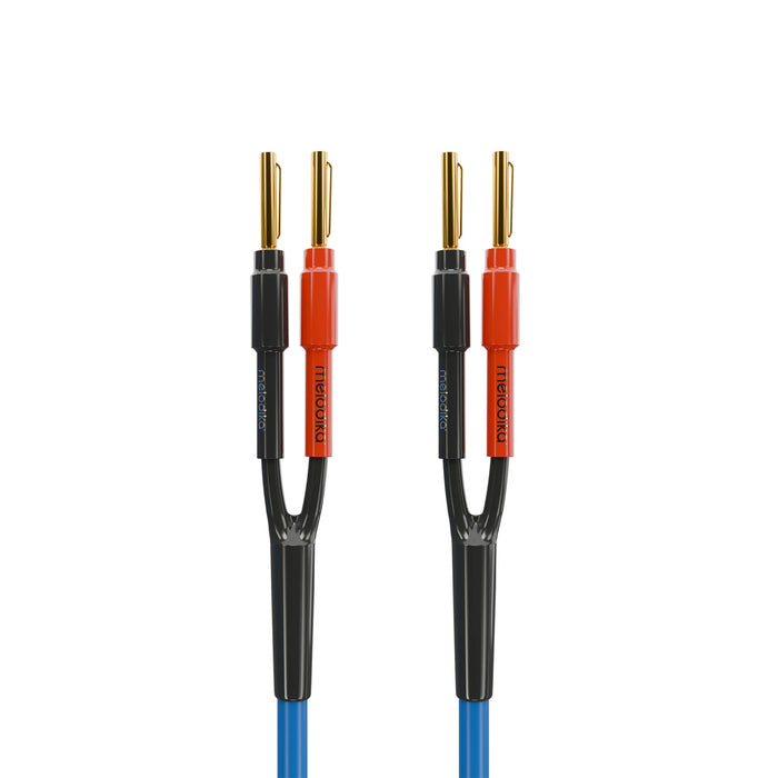 Melodika Sky Blue Speaker Cable - 3.0m [Pair] - Cable